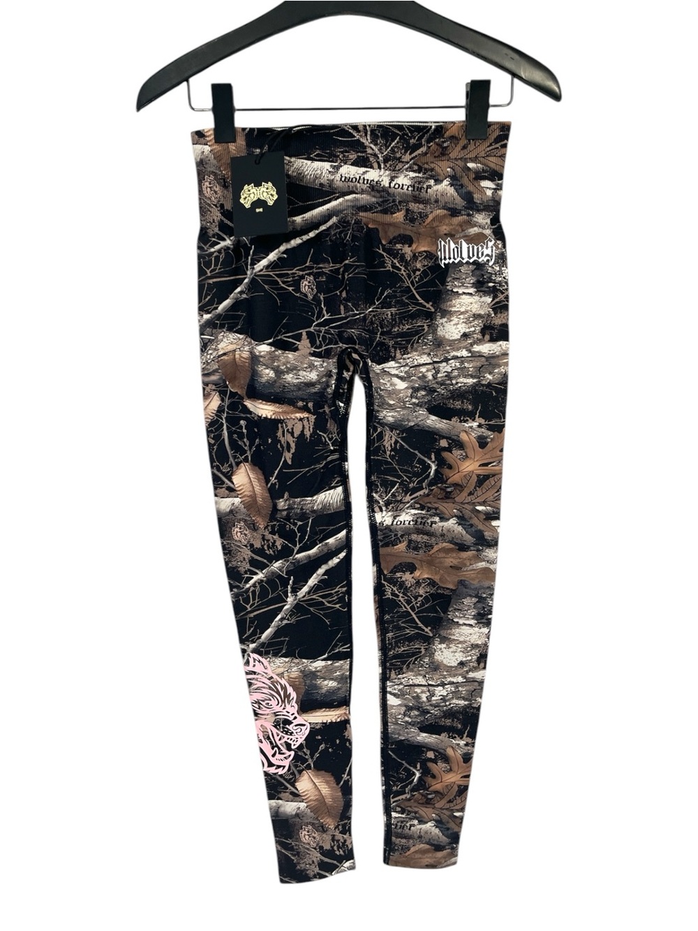 NWT Darc Sport SHE Everson Seamless Scrunch Legging size M in Woodland Camo - Picture 4 of 9